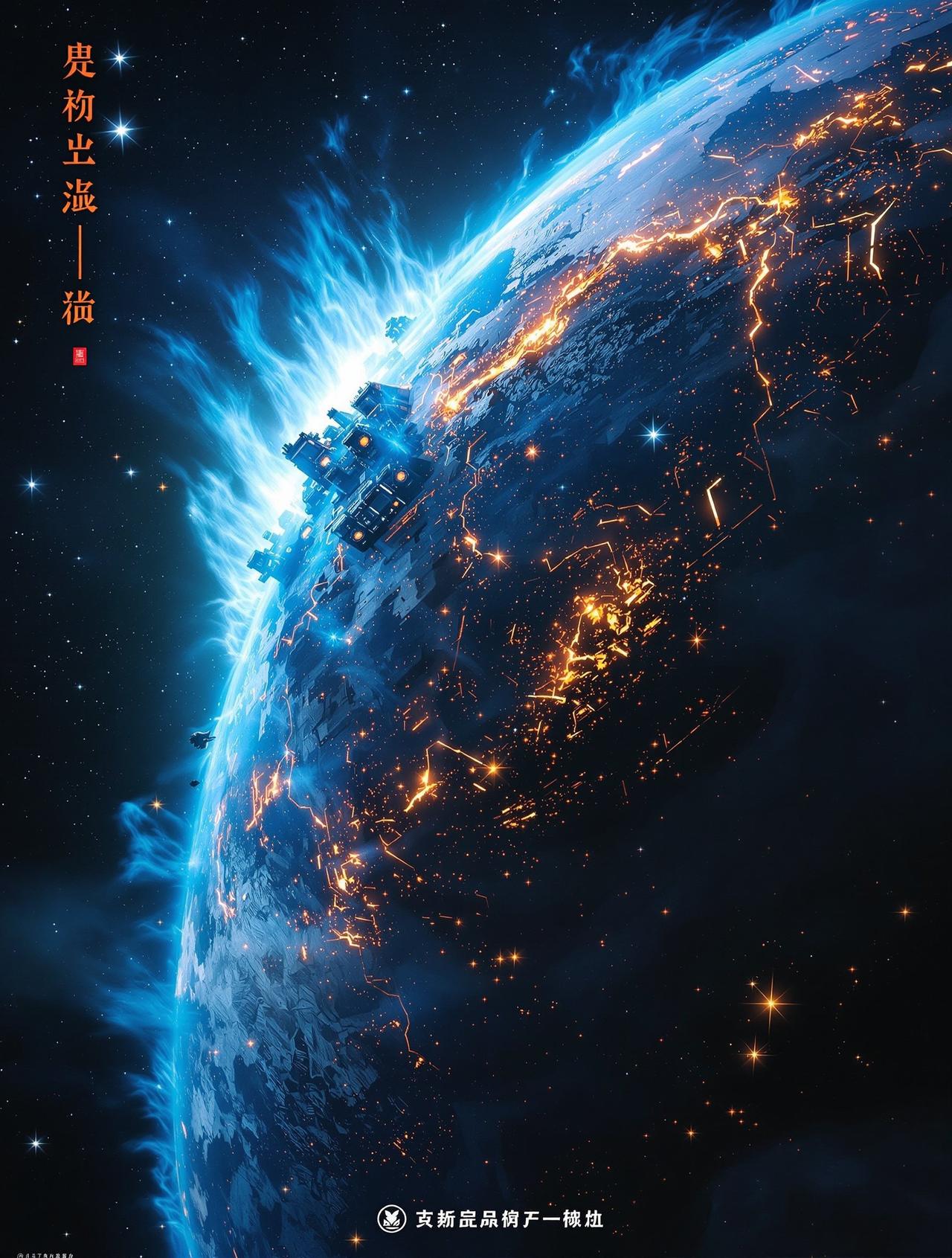 大牛影院作品《星际征途》海报